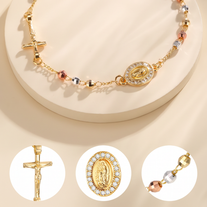 Pulsera Religiosa de Acero Inoxidable