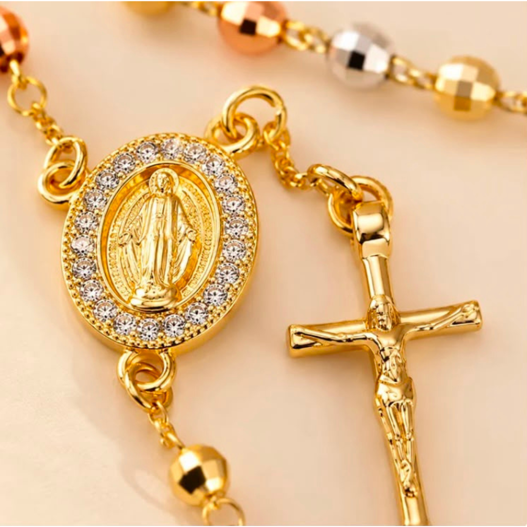 Pulsera Religiosa de Acero Inoxidable